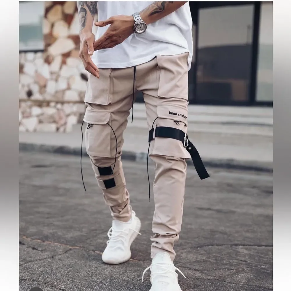 Hood Couture Sand Beige New Revolution V2 Cargo Pants